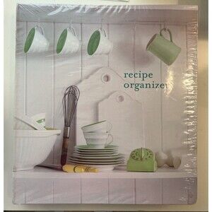 Recipe Organizer Ryland Peters Food Drink 128 Pages Pockets Dividers NEW SEALED